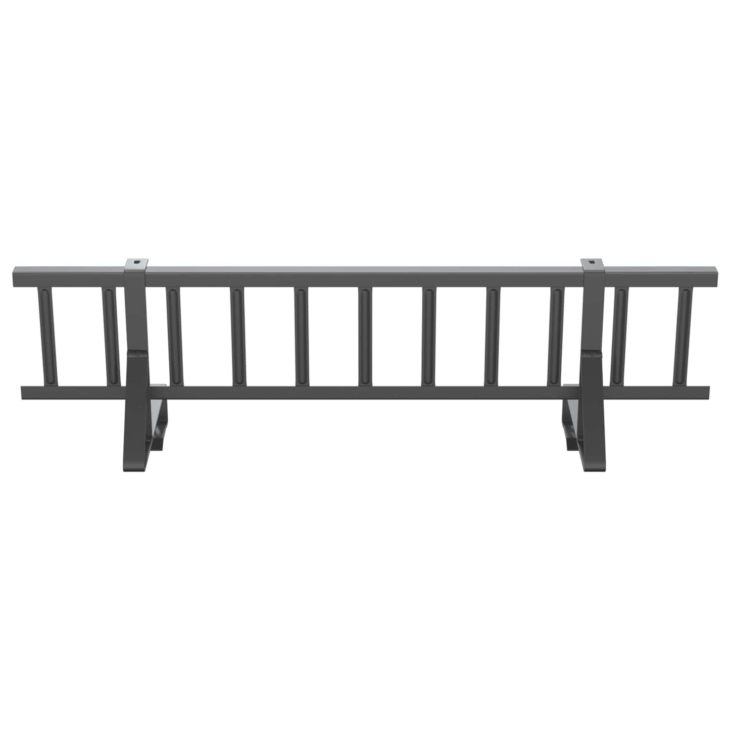 Tak snøfanger Antrasitt 100 x 29,5 x 34,5 cm Stål vidaXL