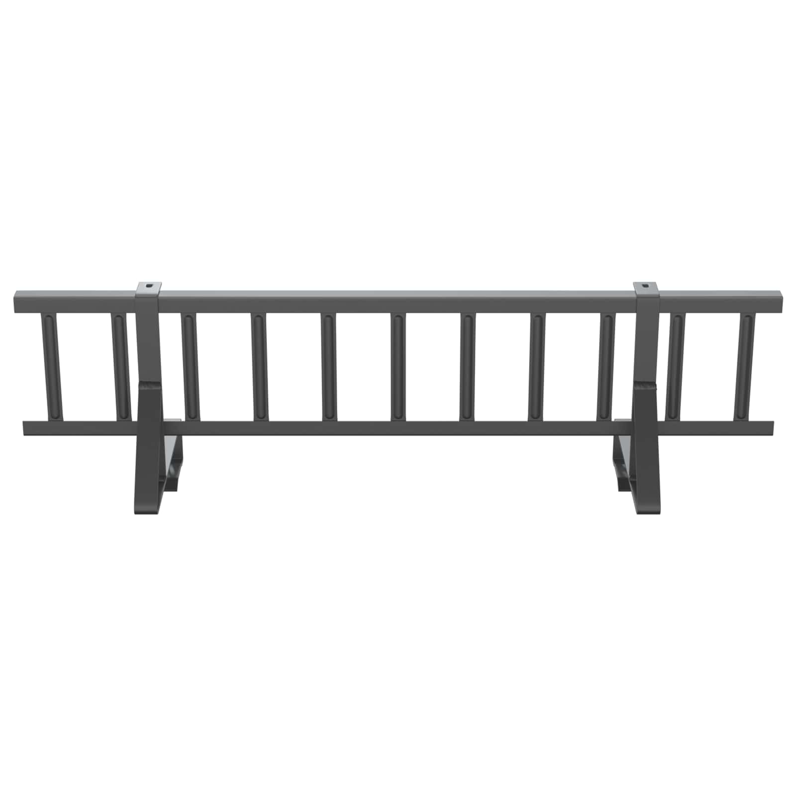 Tak snøfanger Antrasitt 100 x 29,5 x 34,5 cm Stål vidaXL