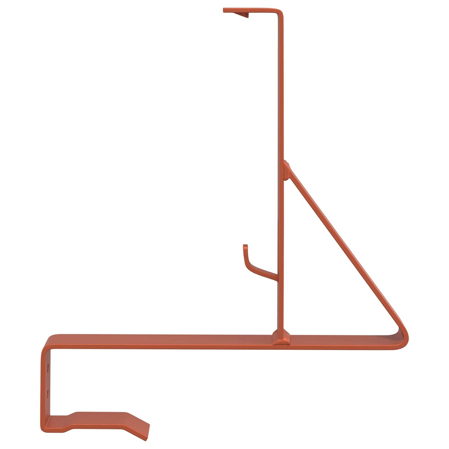 Snøbeskyttelsesstøtte Rød 29,5 x 3 x 34,5 cm Stål