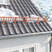Tak snøfanger Rød 600 x 2,5 x 20 cm Stål
