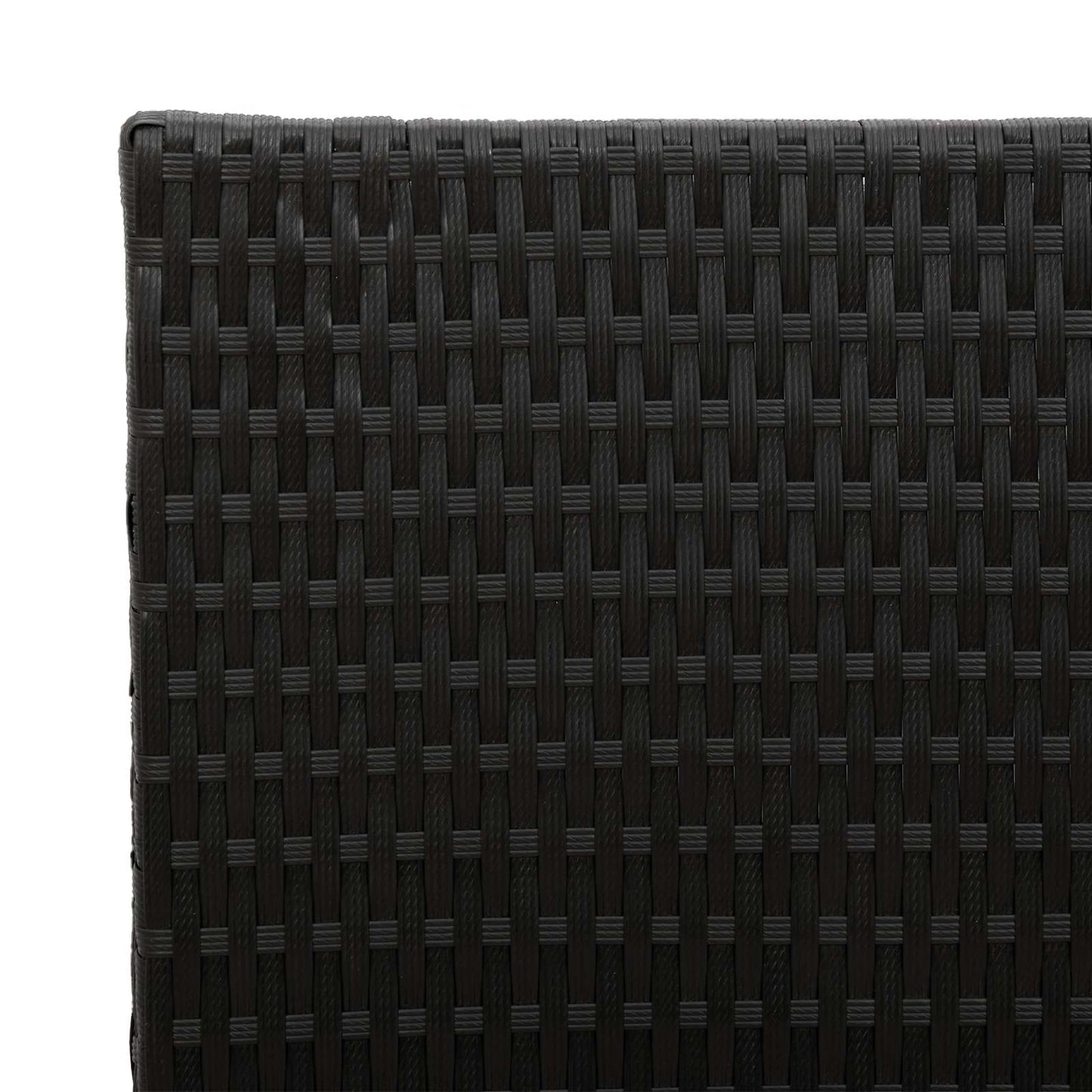 Høy planter Svart 55 x 22 x 70 cm polyrotting
