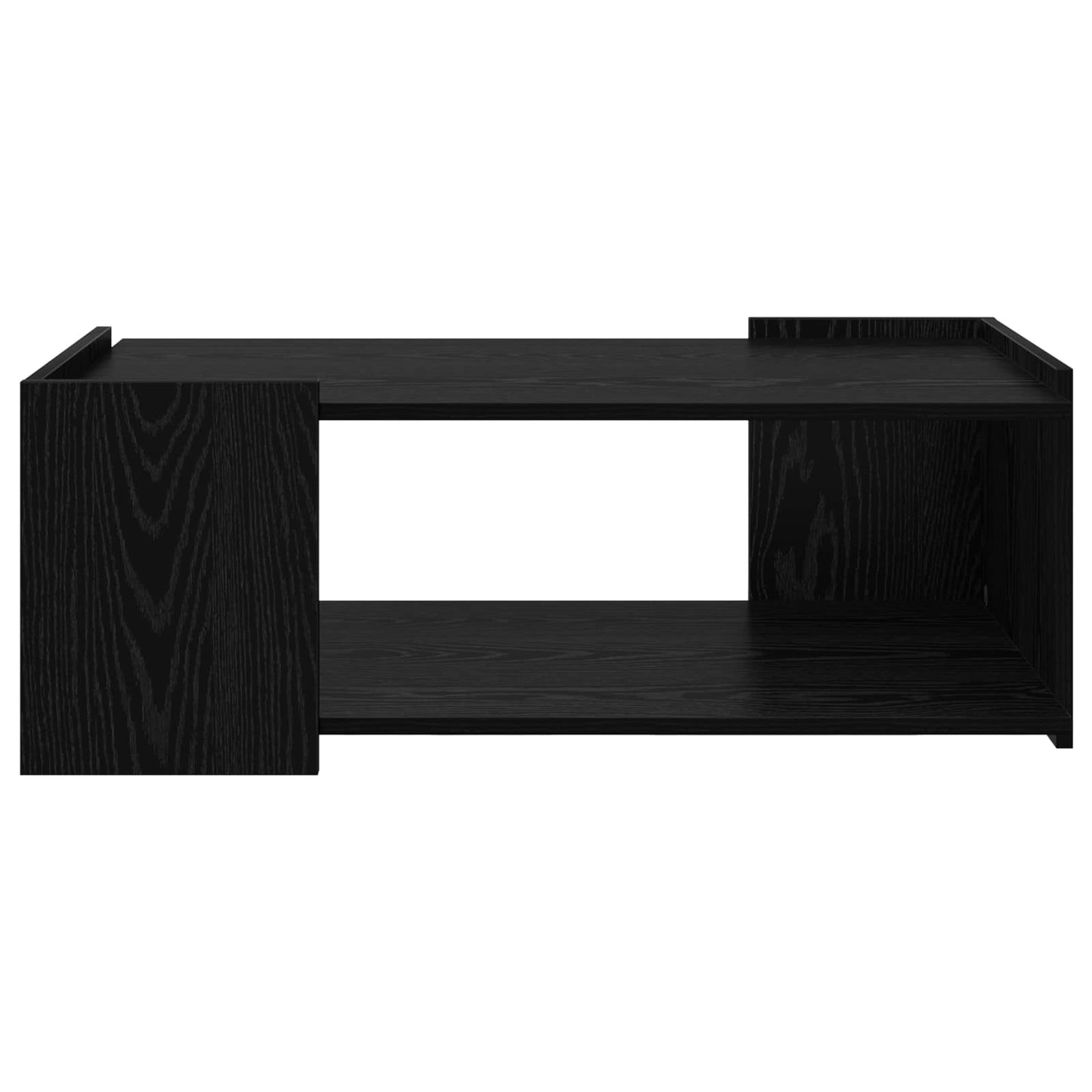 Kaffebord Svart eik 90 x 50 x 33 cm Konstruert tre