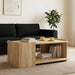 Kaffebord Sonoma eik 90 x 50 x 33 cm Konstruert tre