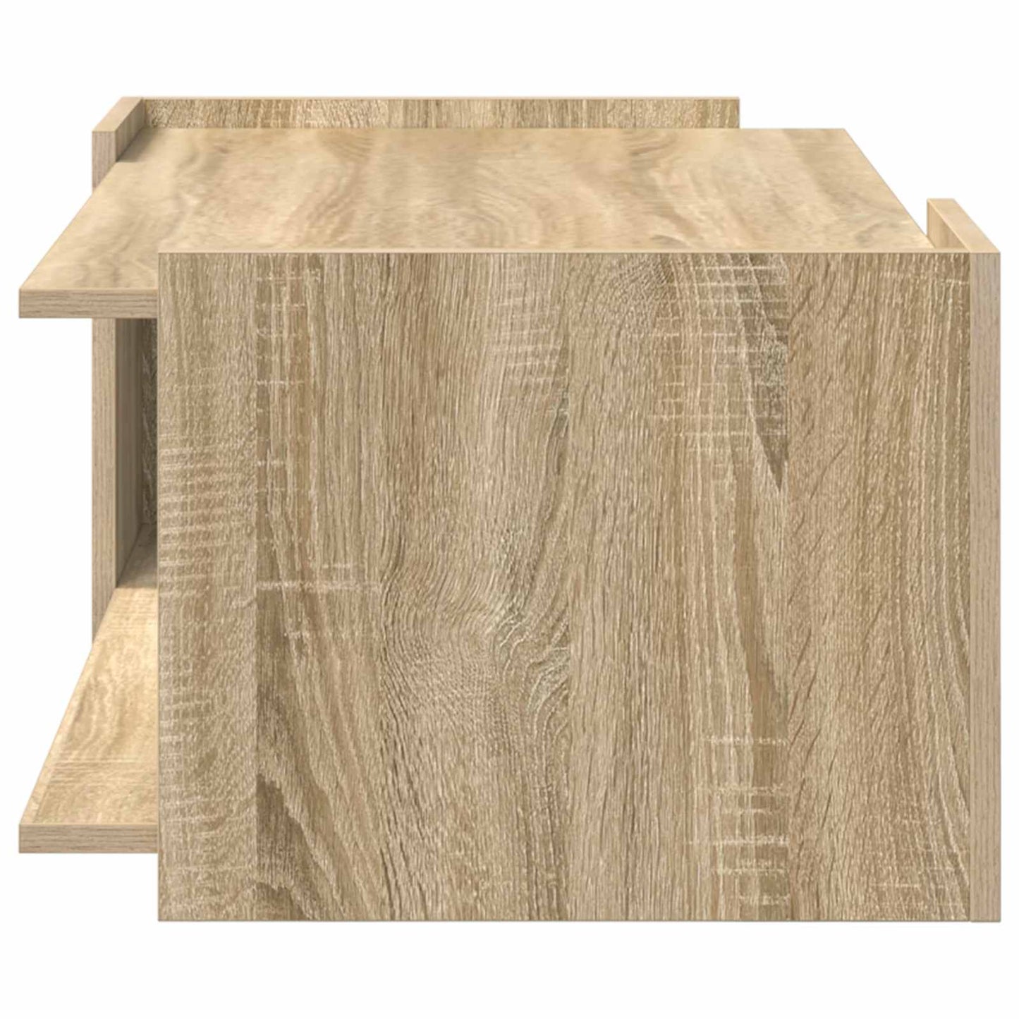 Kaffebord Sonoma eik 90 x 50 x 33 cm Konstruert tre