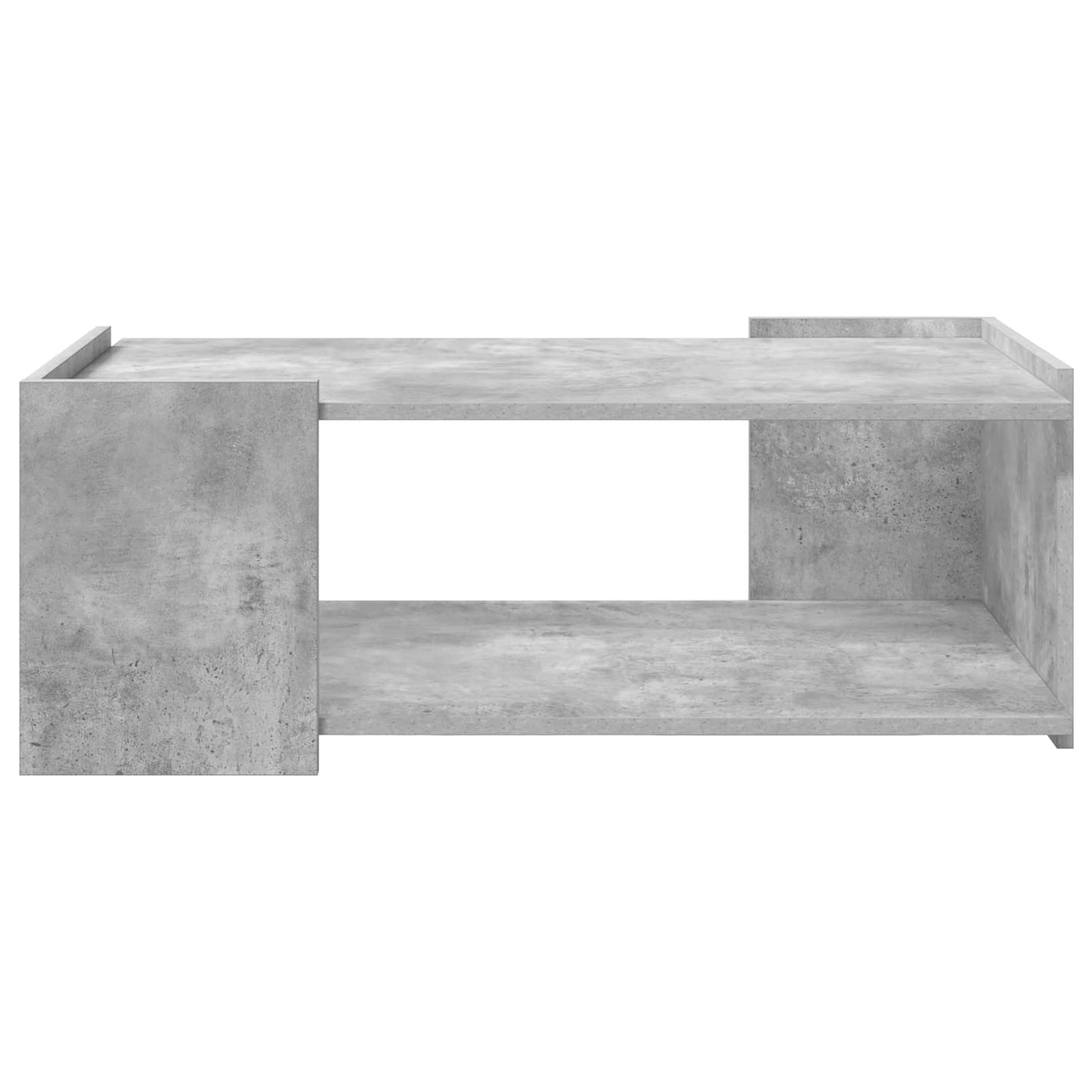 Kaffebord Betonggrå 90 x 50 x 33 cm Konstruert tre