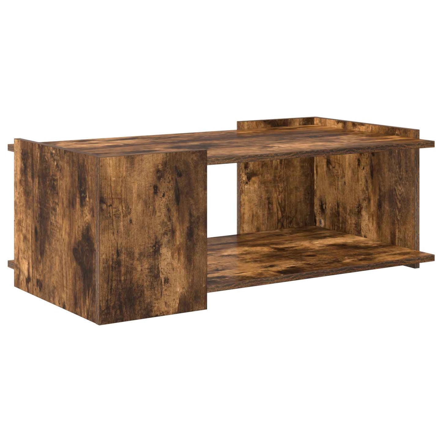 Kaffebord Røkt Eik 90 x 50 x 33 cm Konstruert tre