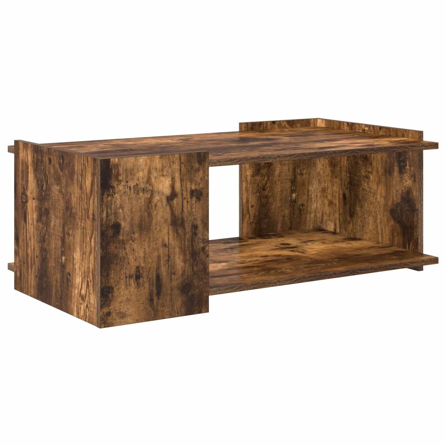 Kaffebord Røkt Eik 90 x 50 x 33 cm Konstruert tre