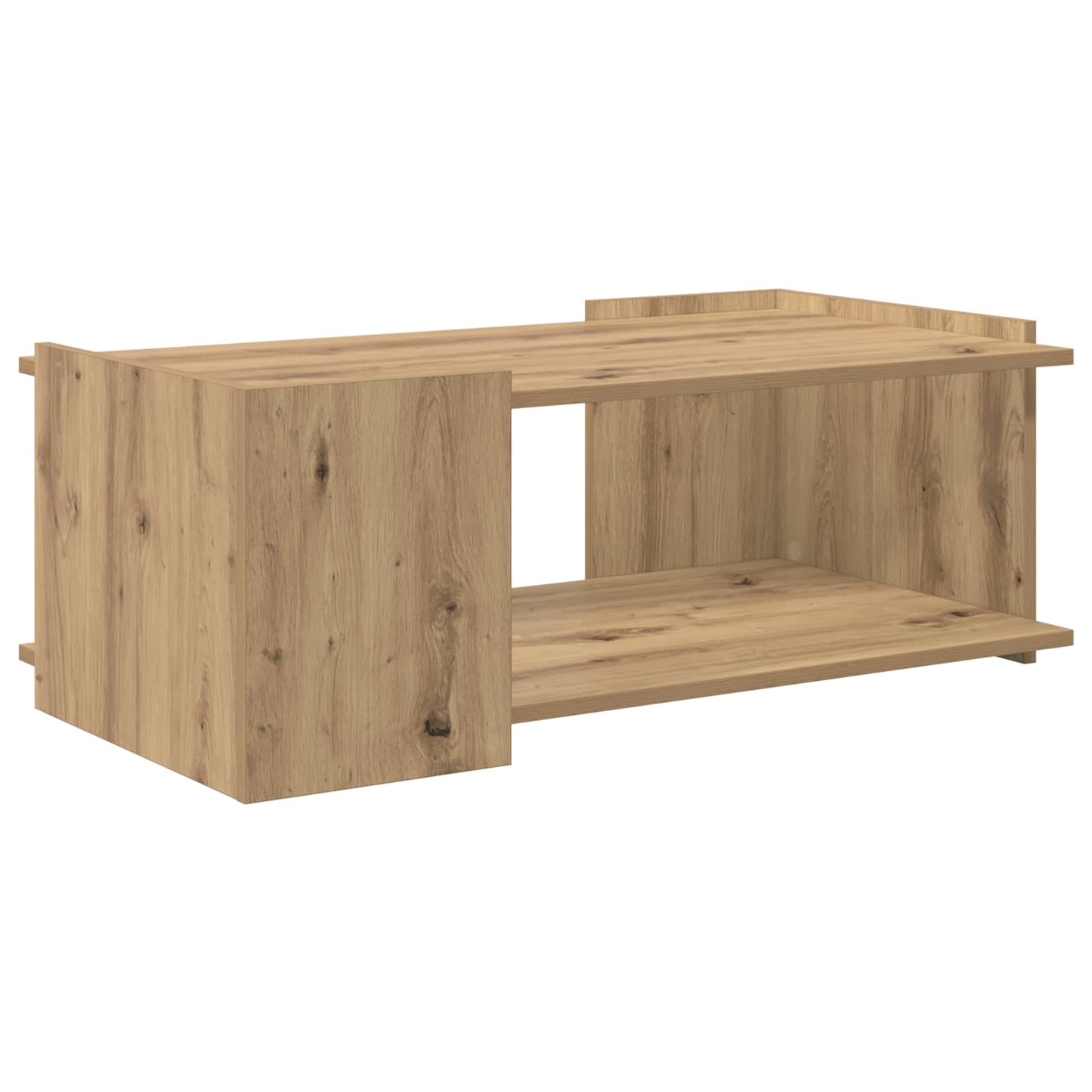 Kaffebord Artisan eik 90 x 50 x 33 cm Konstruert tre
