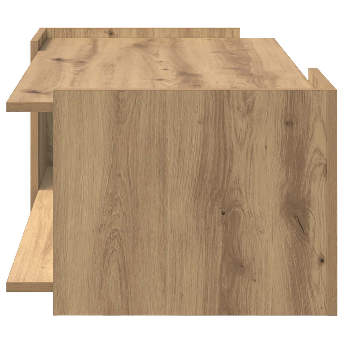 Kaffebord Artisan eik 90 x 50 x 33 cm Konstruert tre