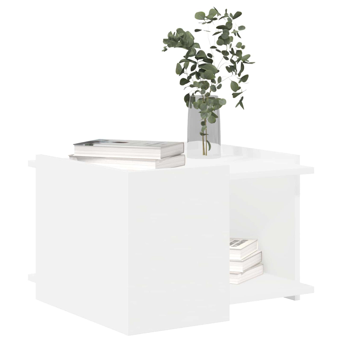 Kaffebord Hvit 50,5 x 50 x 33 cm Konstruert tre
