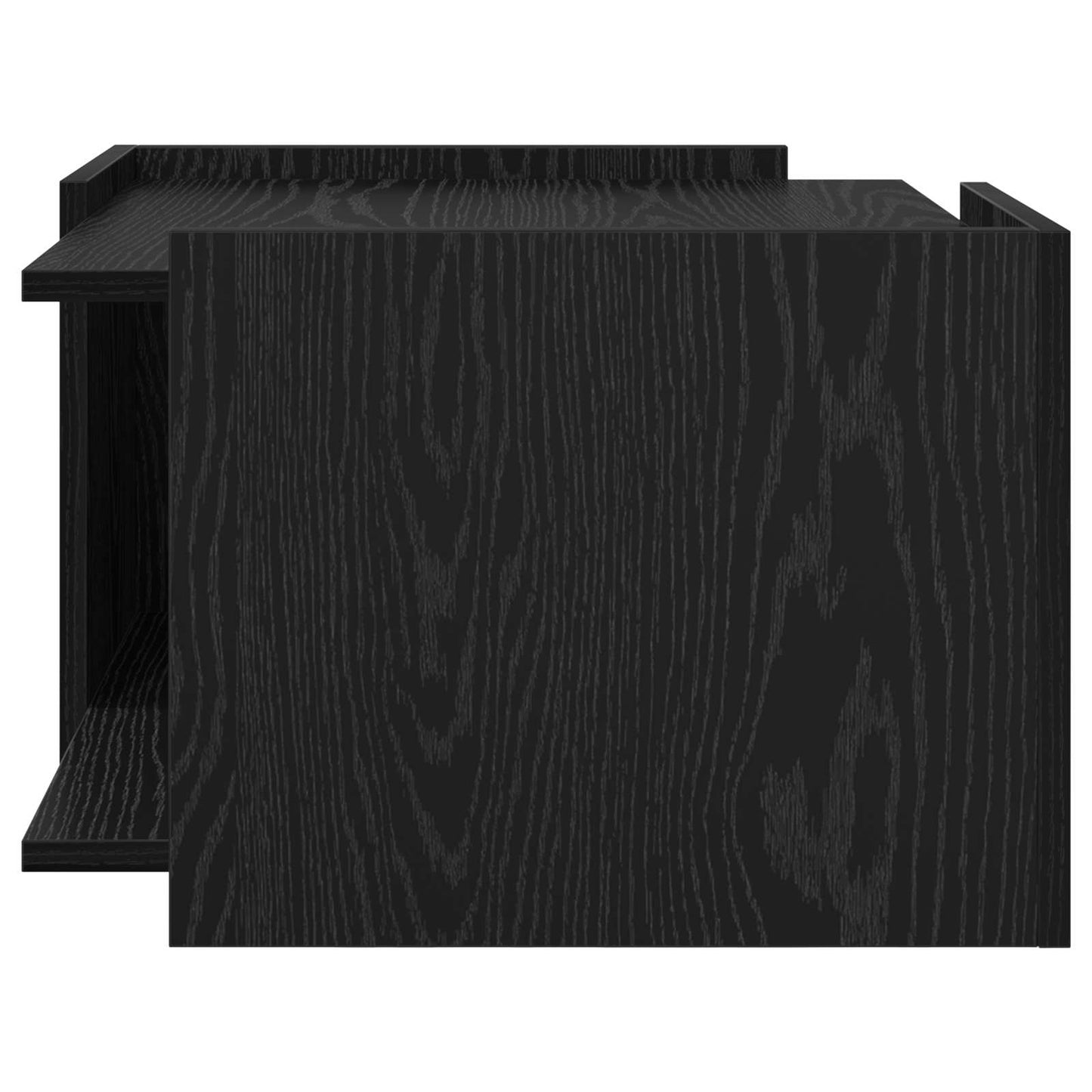 Kaffebord Svart eik 50,5 x 50 x 33 cm Konstruert tre