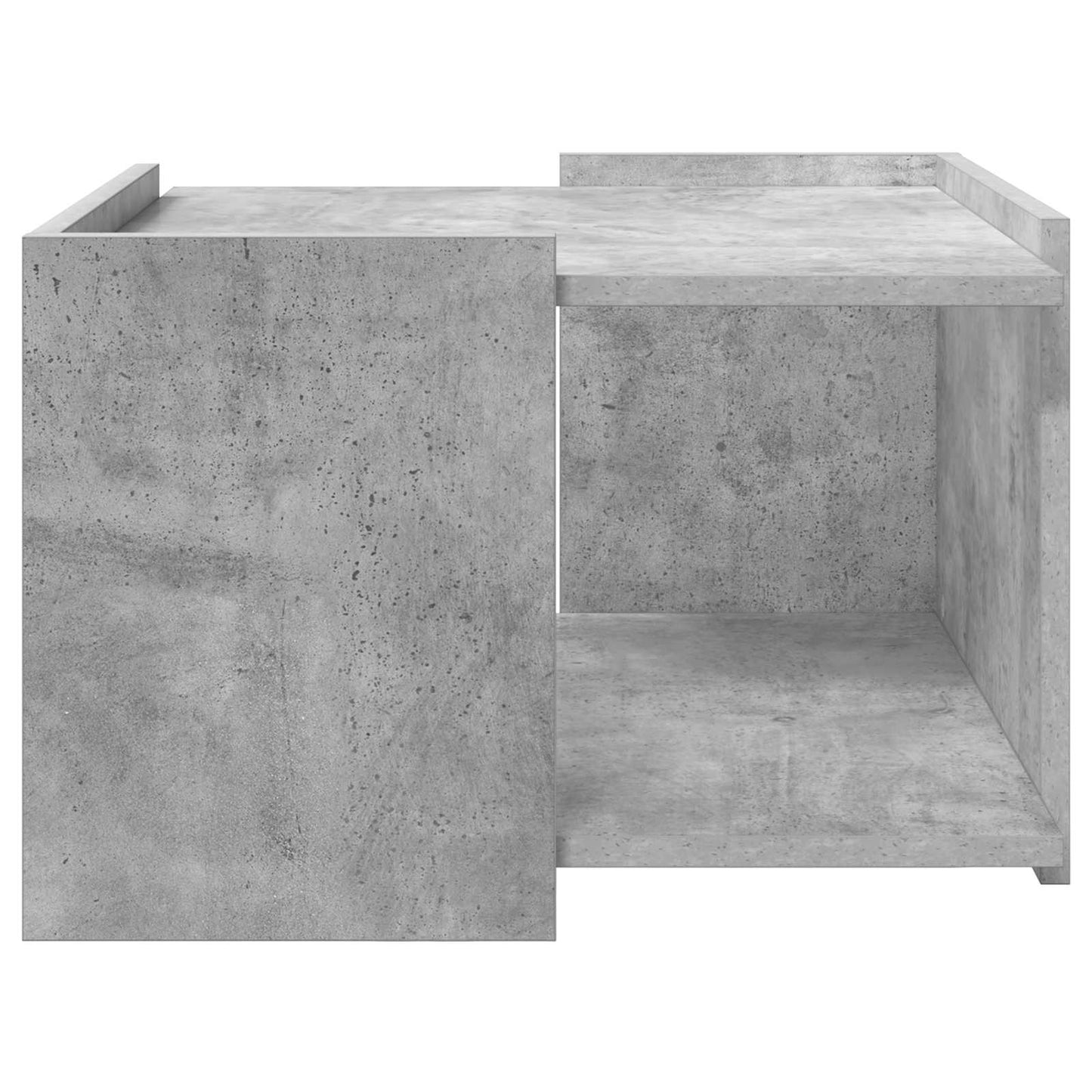 Kaffebord Betonggrå 50,5 x 50 x 33 cm Konstruert tre