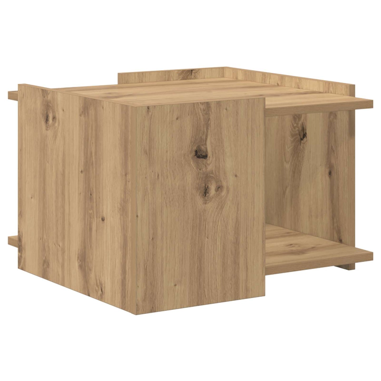 Kaffebord Artisan eik 50,5 x 50 x 33 cm Konstruert tre