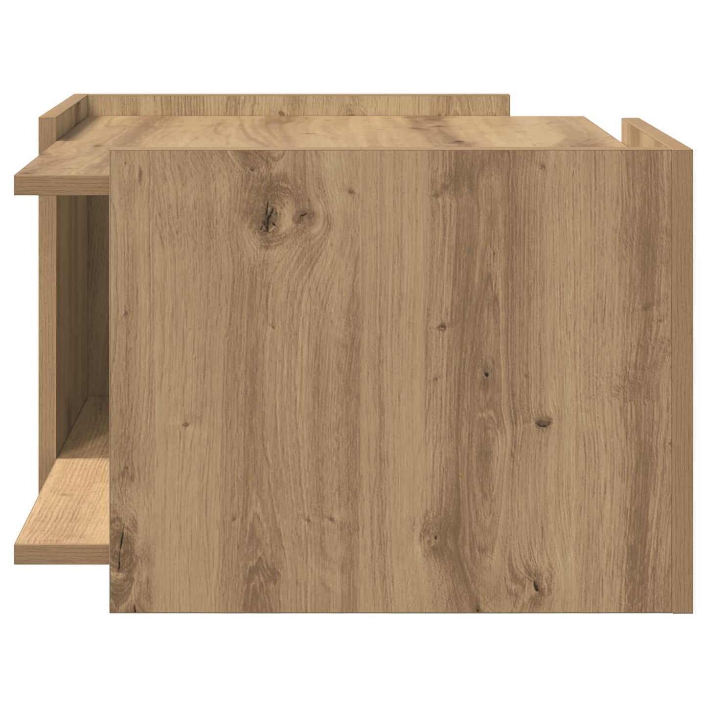 Kaffebord Artisan eik 50,5 x 50 x 33 cm Konstruert tre