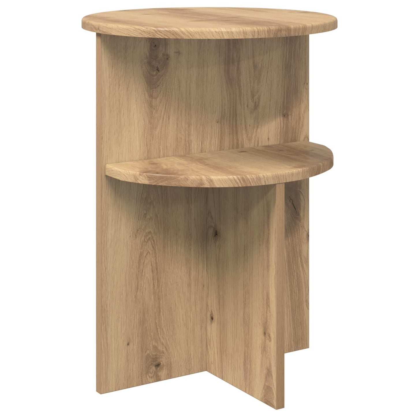 Sidetabell Artisan eik Ø 39,5 x 55 cm Konstruert tre