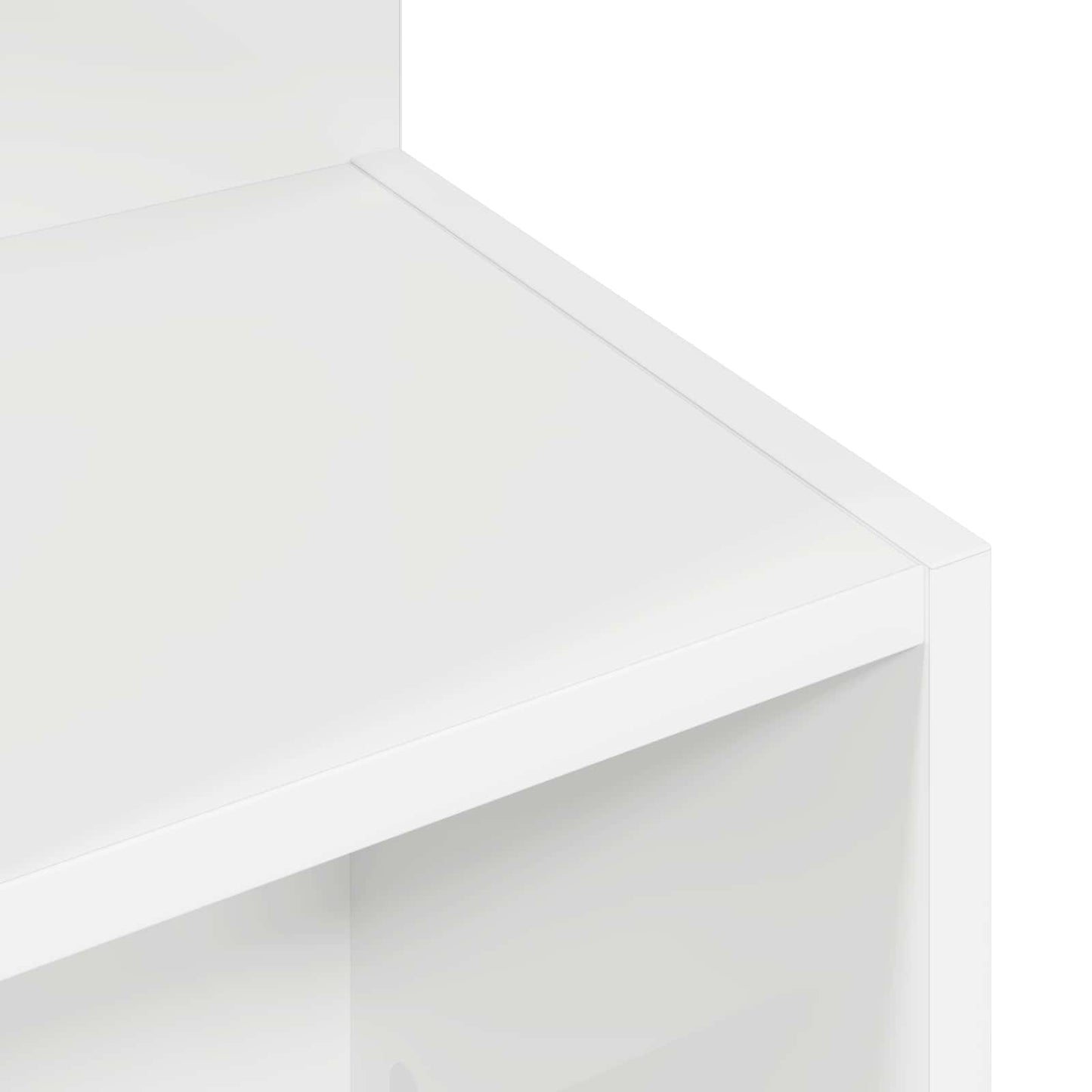 Sidetabell Hvit Ø 39,5 x 55 cm Konstruert tre