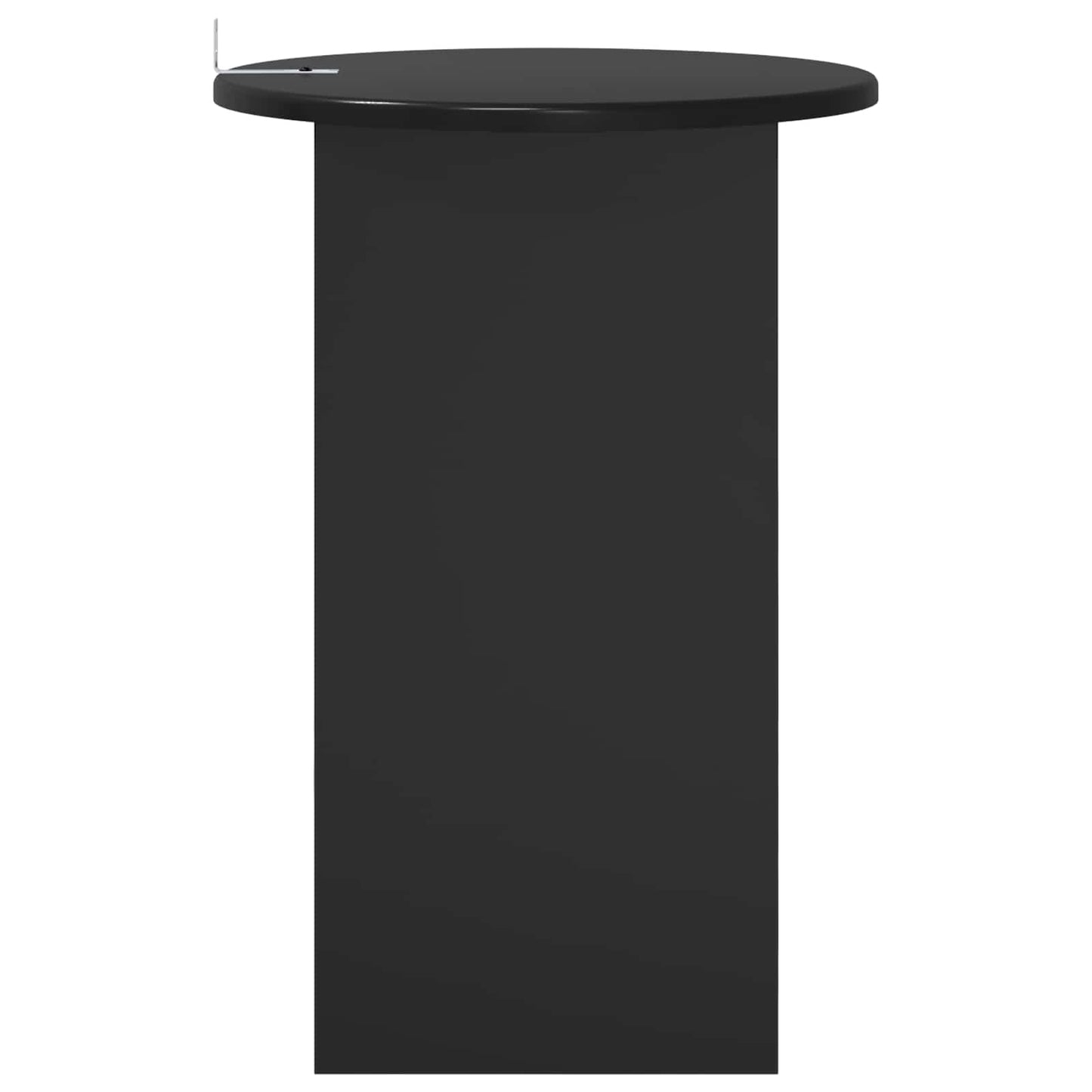Sidetabell Svart eik Ø 39,5 x 55 cm Konstruert tre