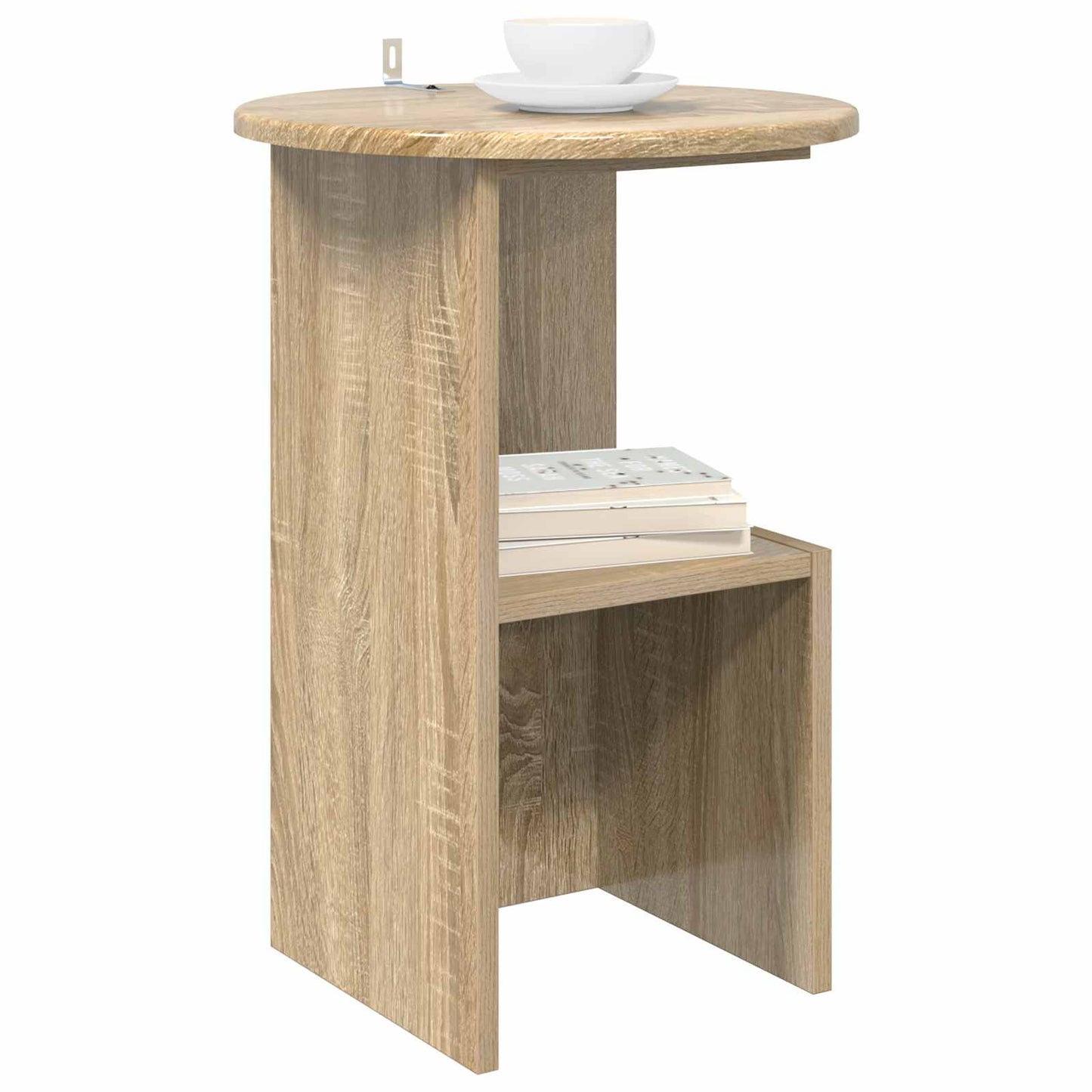Sidetabell Sonoma eik Ø 39,5 x 55 cm Konstruert tre