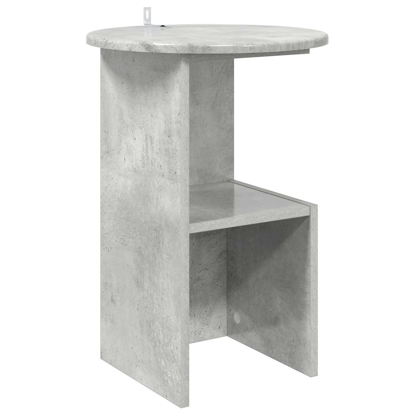 Sidetabell Betonggrå Ø 39,5 x 55 cm Konstruert tre