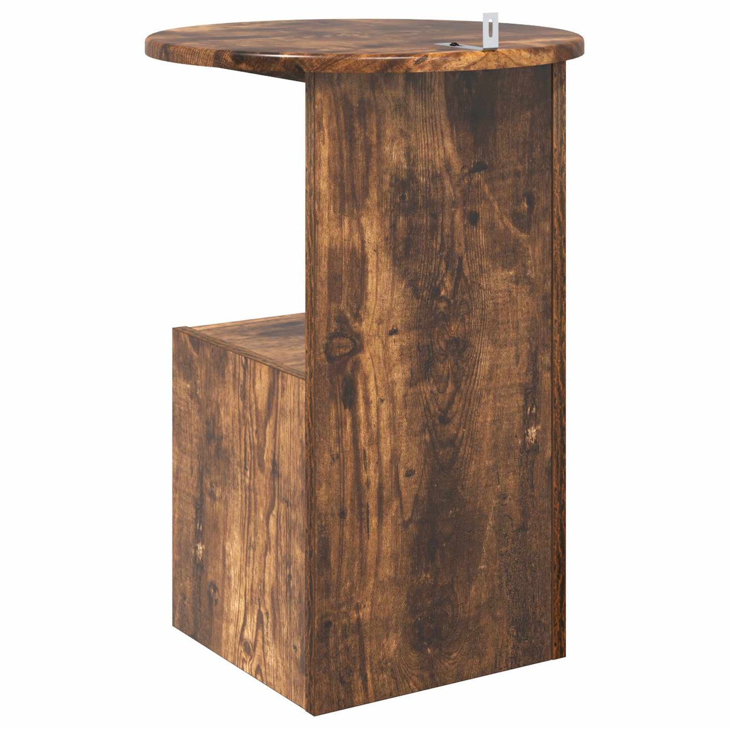 Sidetabell Røkt Eik Ø 39,5 x 55 cm Konstruert tre