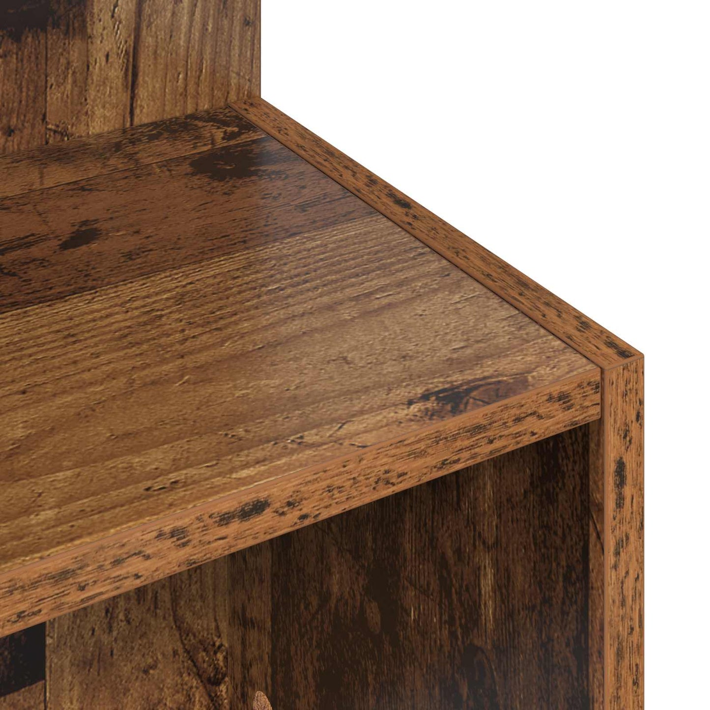 Sidetabell Gammelt tre Ø 39,5 x 55 cm Konstruert tre