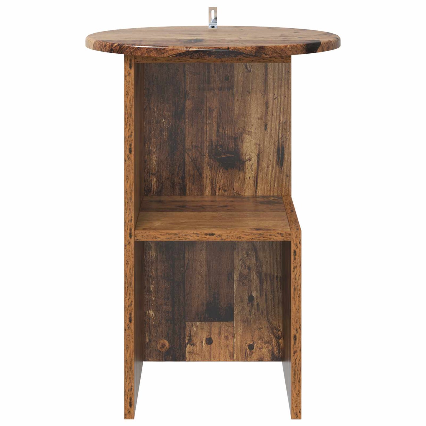 Sidetabell Gammelt tre Ø 39,5 x 55 cm Konstruert tre
