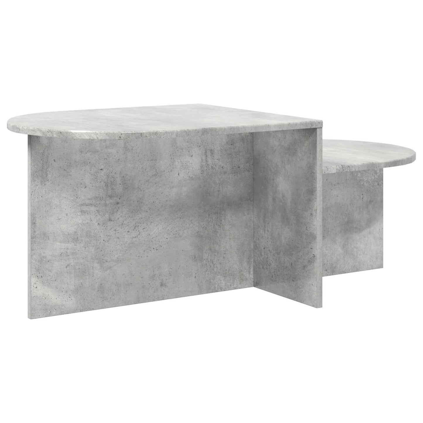 Kaffebord Betonggrå 100 x 50 x 40 cm Konstruert tre
