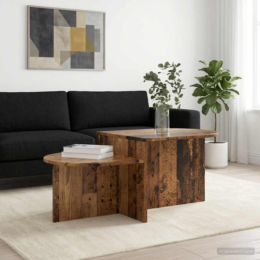 Kaffebord Gammelt tre 100 x 50 x 40 cm Konstruert tre
