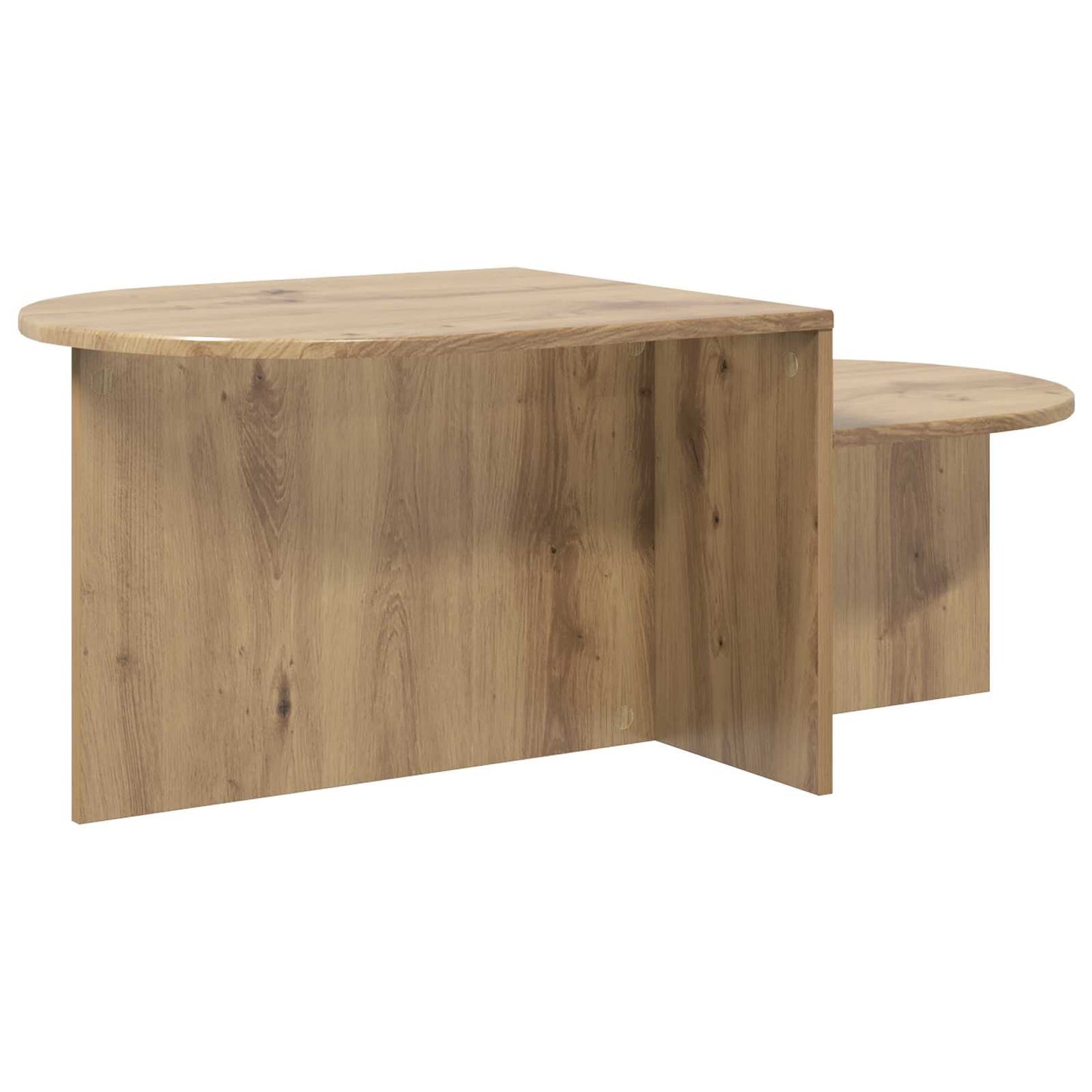 Kaffebord Artisan eik 100 x 50 x 40 cm Konstruert tre