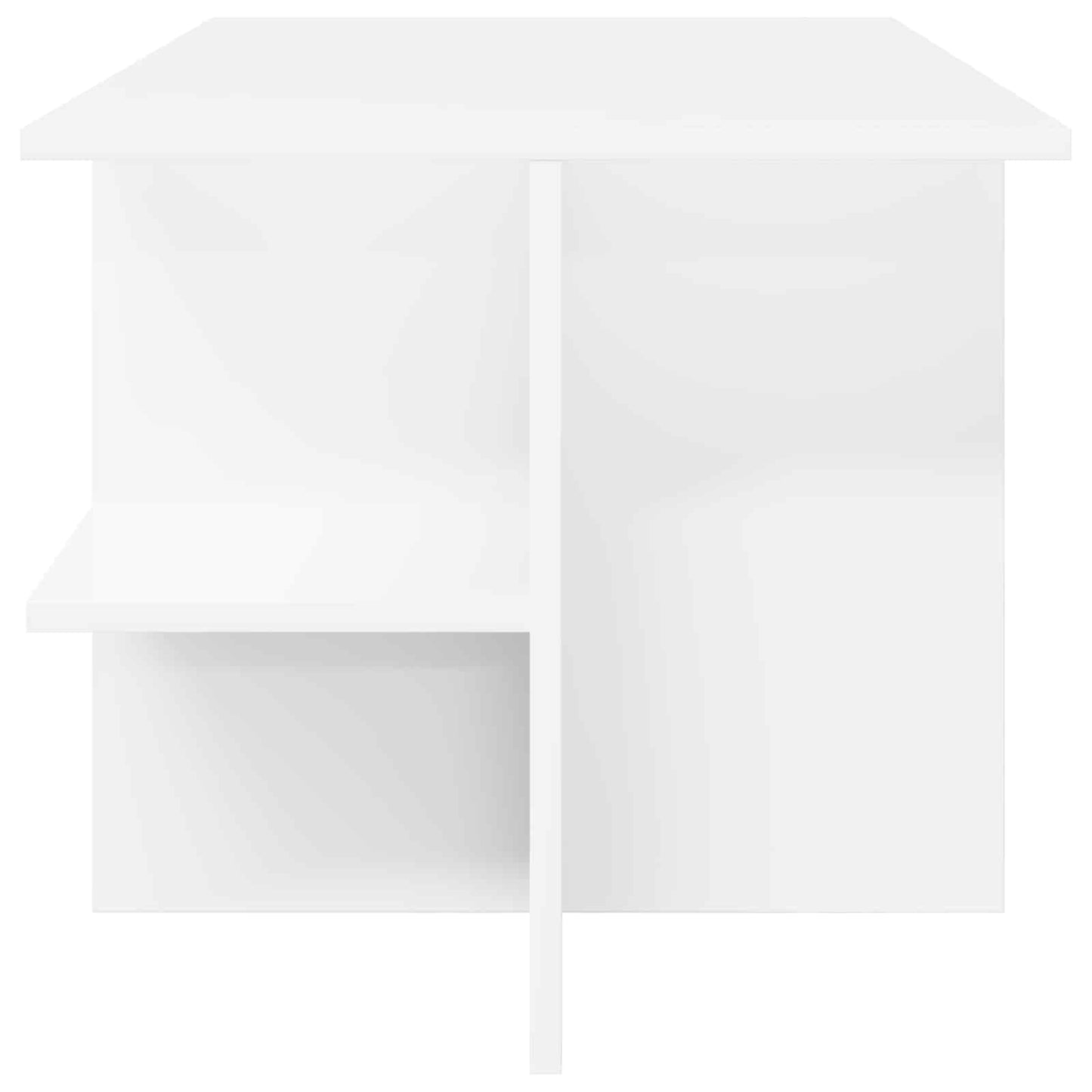 Kaffebord Hvit 87 x 50 x 45 cm Konstruert tre