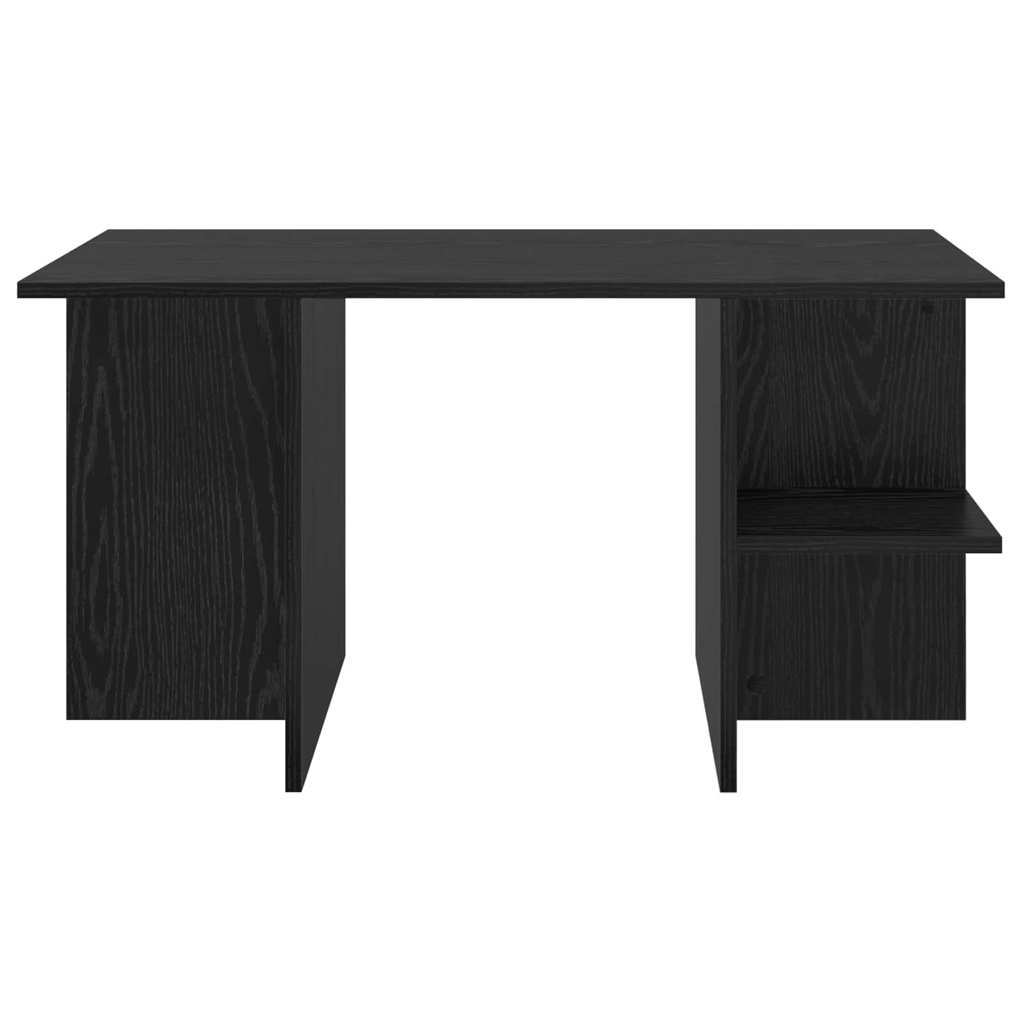 Kaffebord Svart eik 87 x 50 x 45 cm Konstruert tre