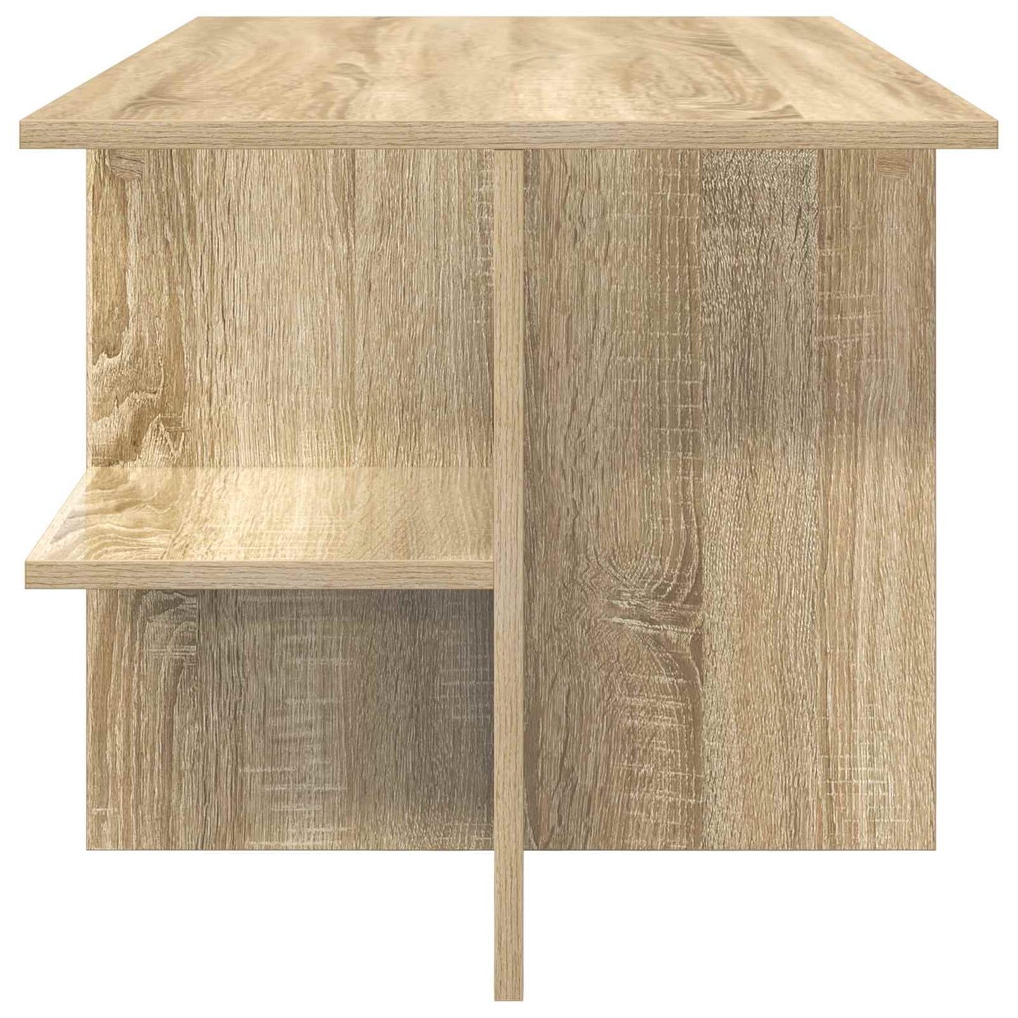 Kaffebord Sonoma eik 87 x 50 x 45 cm Konstruert tre