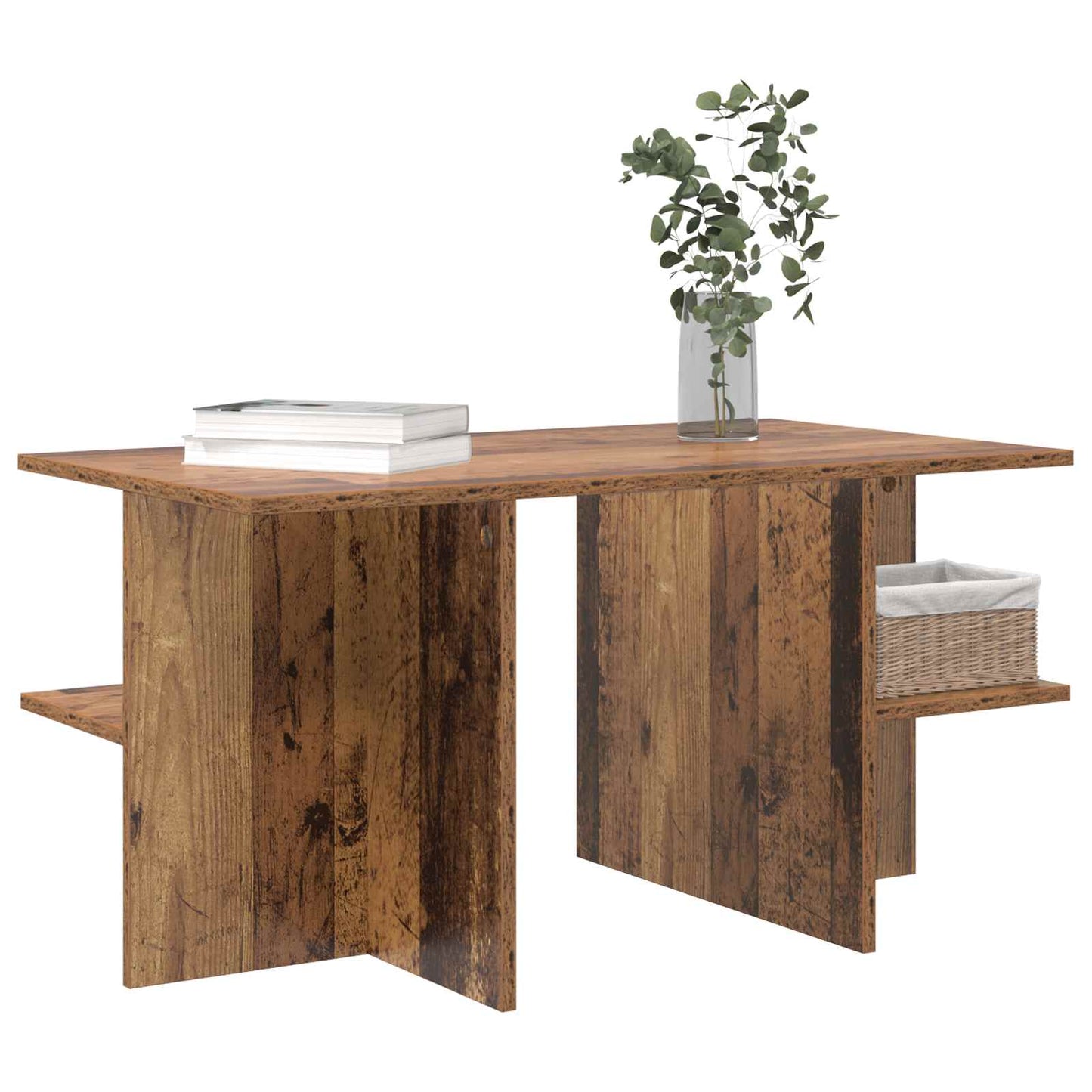 Kaffebord Gammelt tre 87 x 50 x 45 cm Konstruert tre