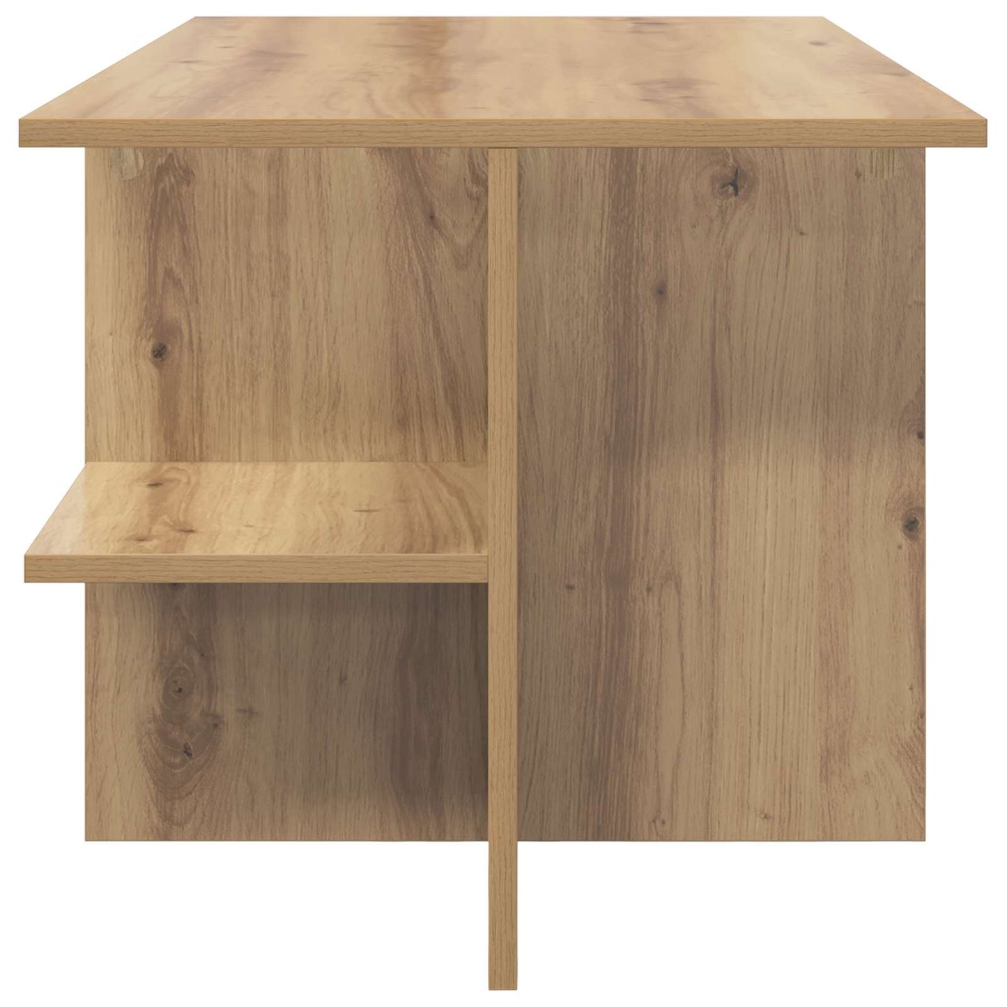 Kaffebord Artisan eik 87 x 50 x 45 cm Konstruert tre