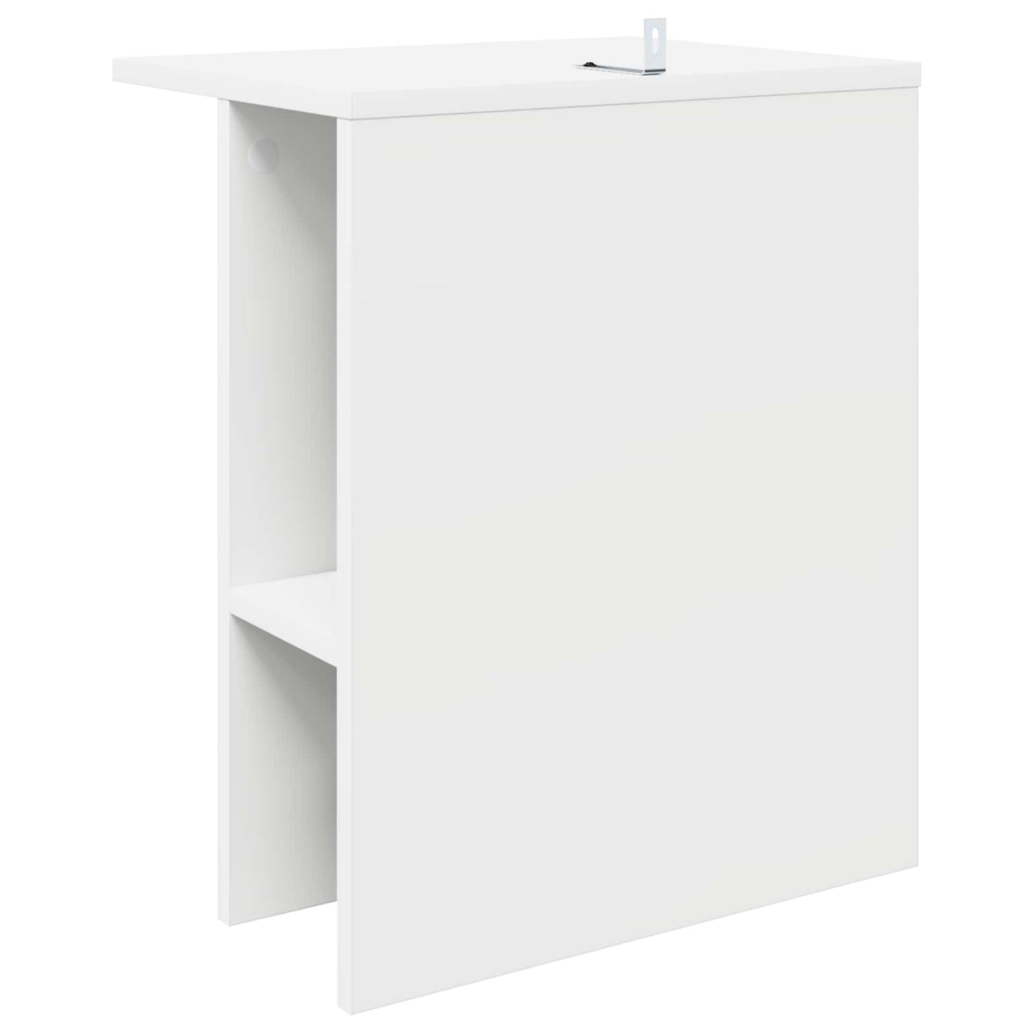 Kaffebord 2 pcs Hvit 40 x 30 x 49 cm Konstruert tre