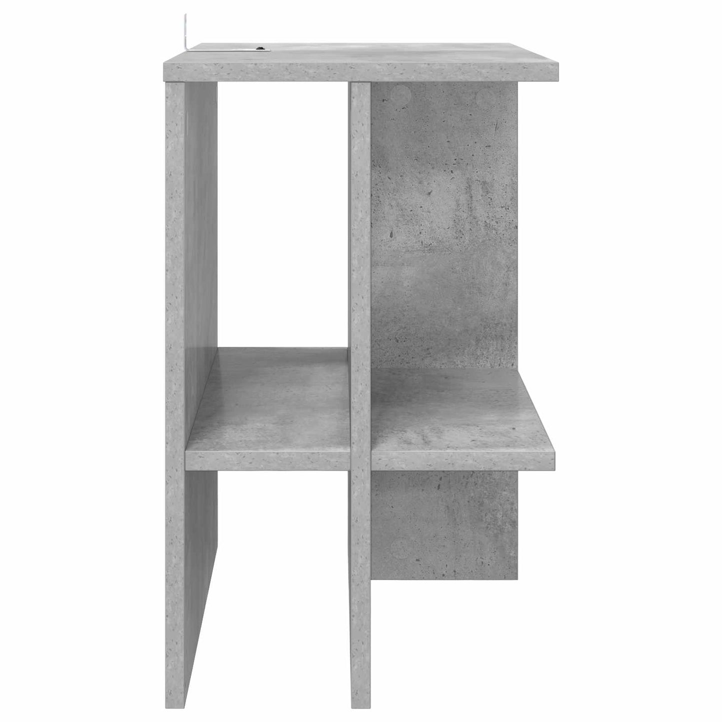 Kaffebord Betonggrå 40 x 30 x 49 cm Konstruert tre