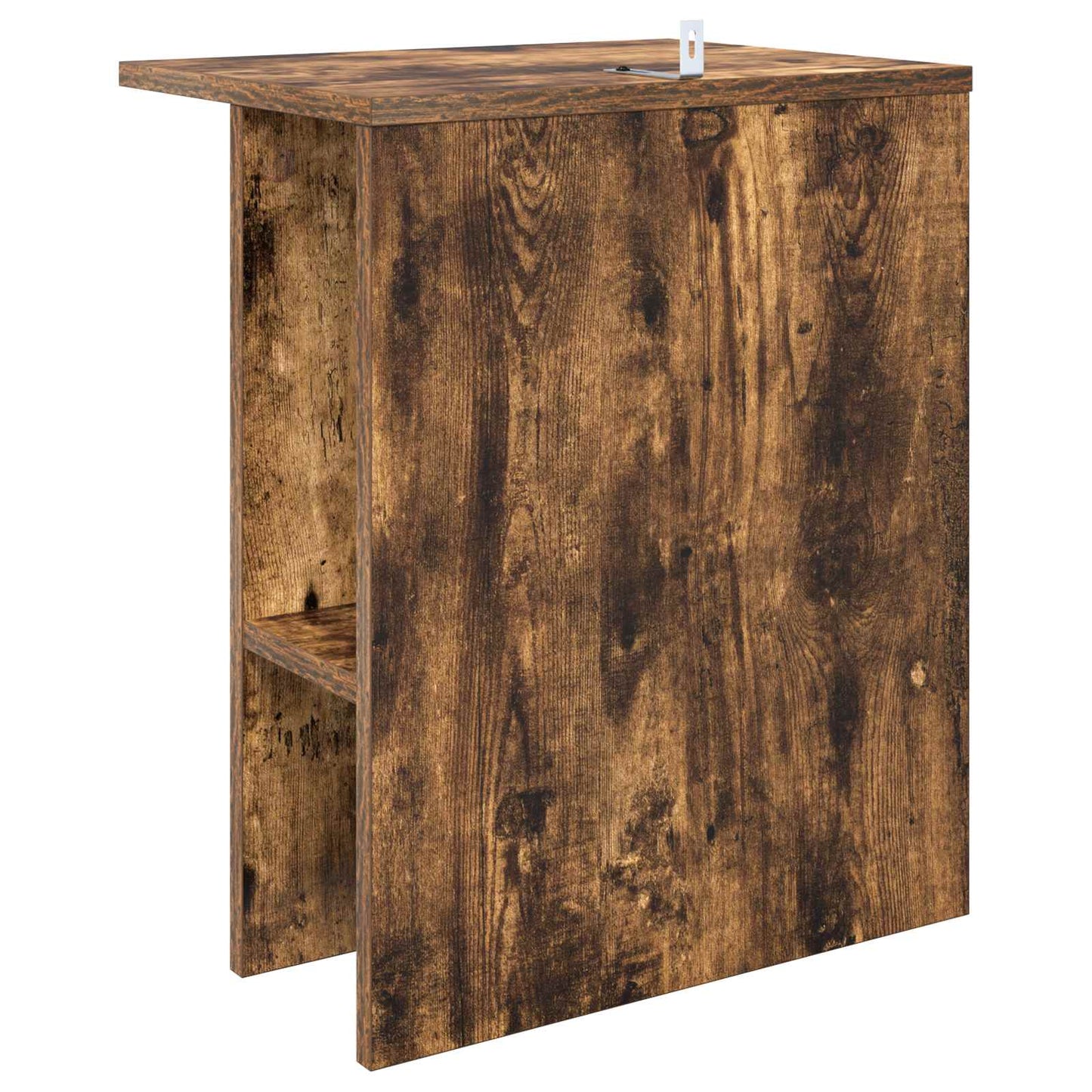 Kaffebord 2 pcs Røkt Eik 40 x 30 x 49 cm Konstruert tre