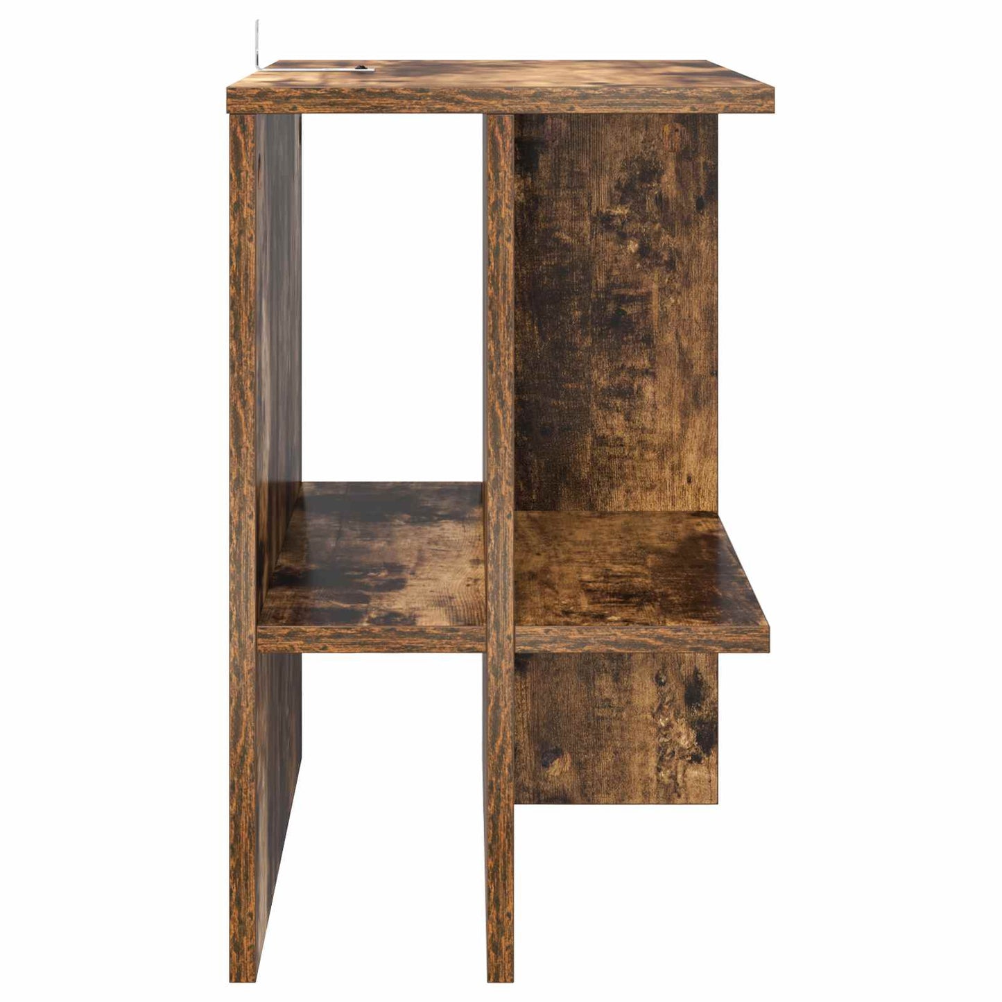 Kaffebord 2 pcs Røkt Eik 40 x 30 x 49 cm Konstruert tre