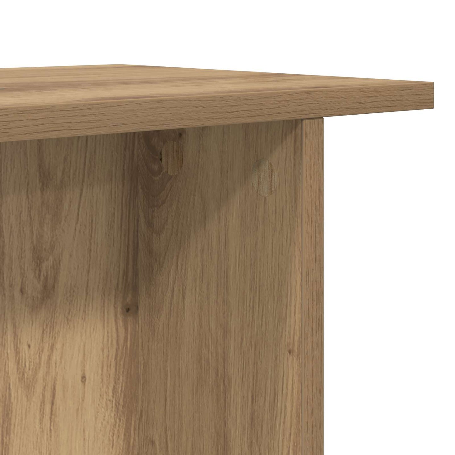Kaffebord Artisan eik 40 x 30 x 49 cm Konstruert tre