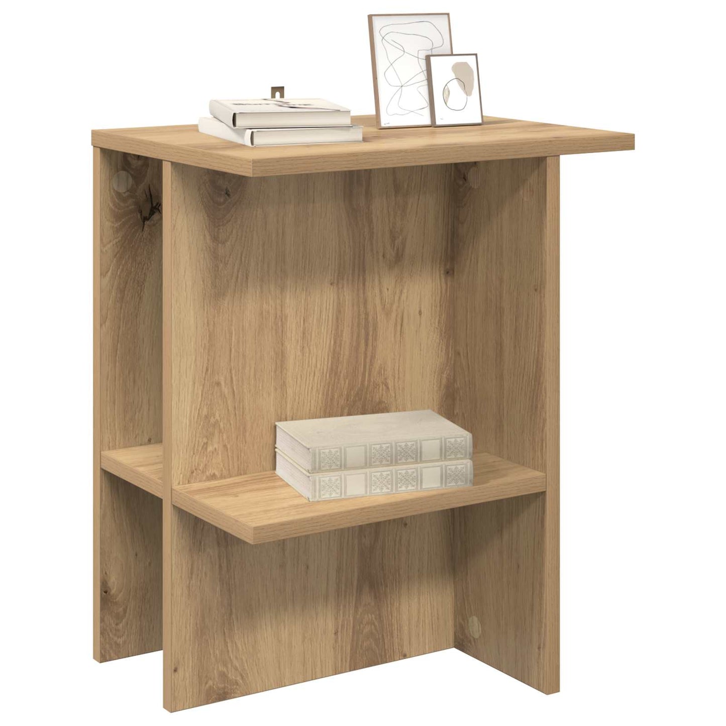 Kaffebord Artisan eik 40 x 30 x 49 cm Konstruert tre