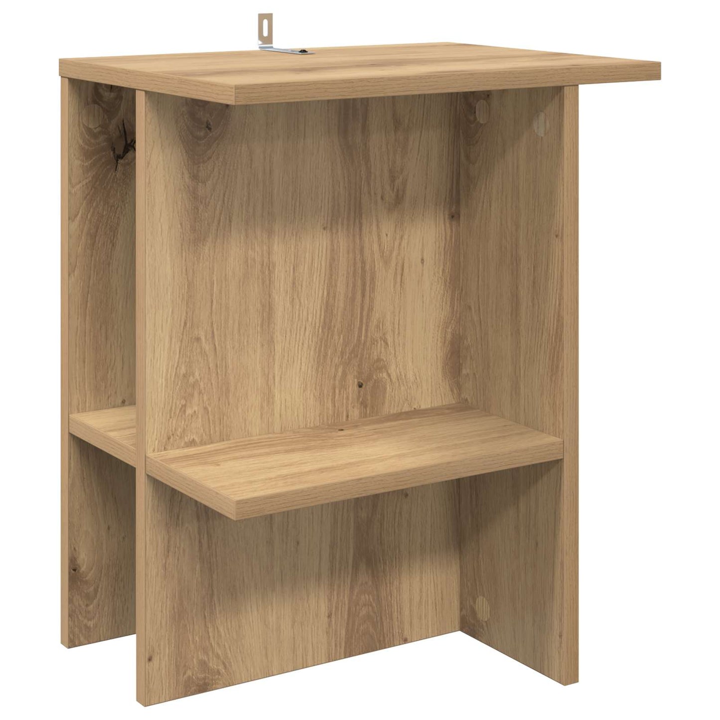 Kaffebord 2 pcs Artisan eik 40 x 30 x 49 cm Konstruert tre