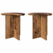 Sidetabell 2 pcs Gammelt tre Ø 39 x 38 cm Konstruert tre