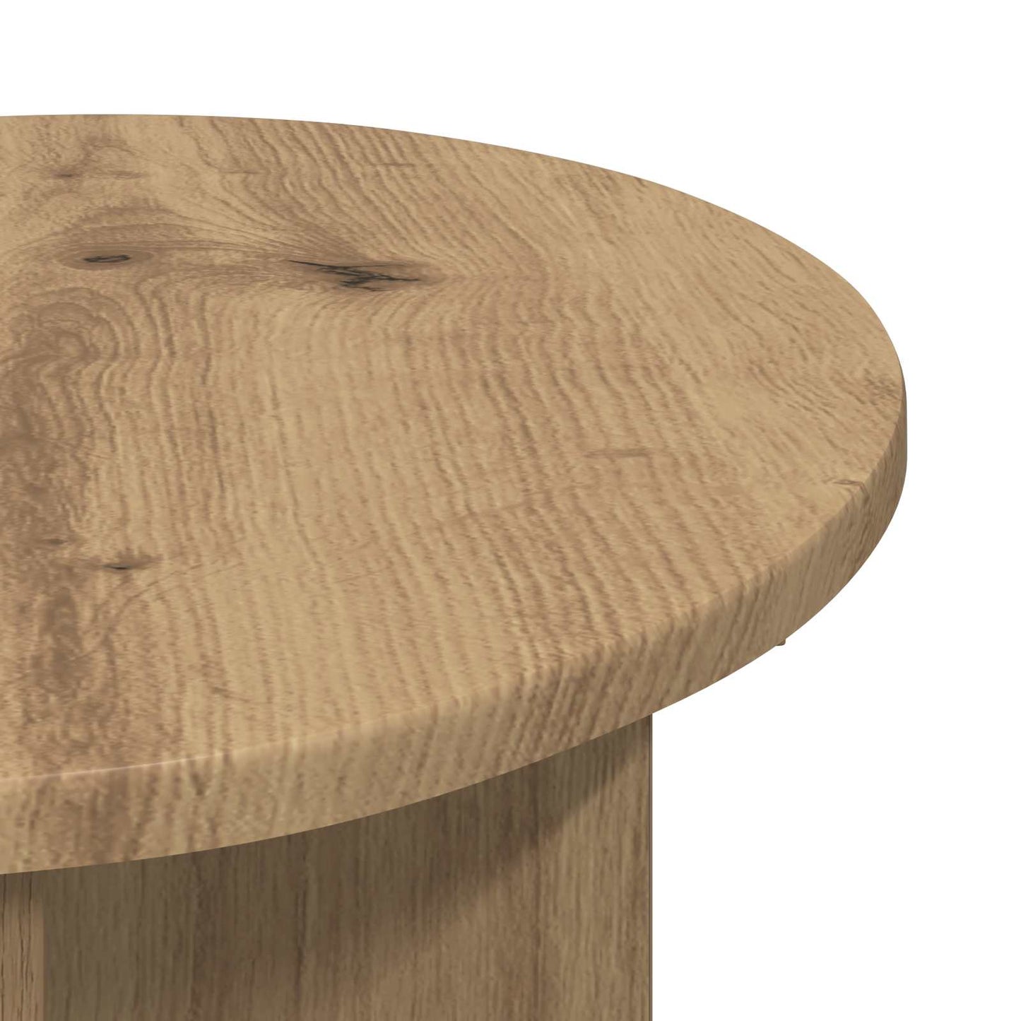 Sidetabell 2 stk. Artisan eik Ø 39 x 38 cm Konstruert tre
