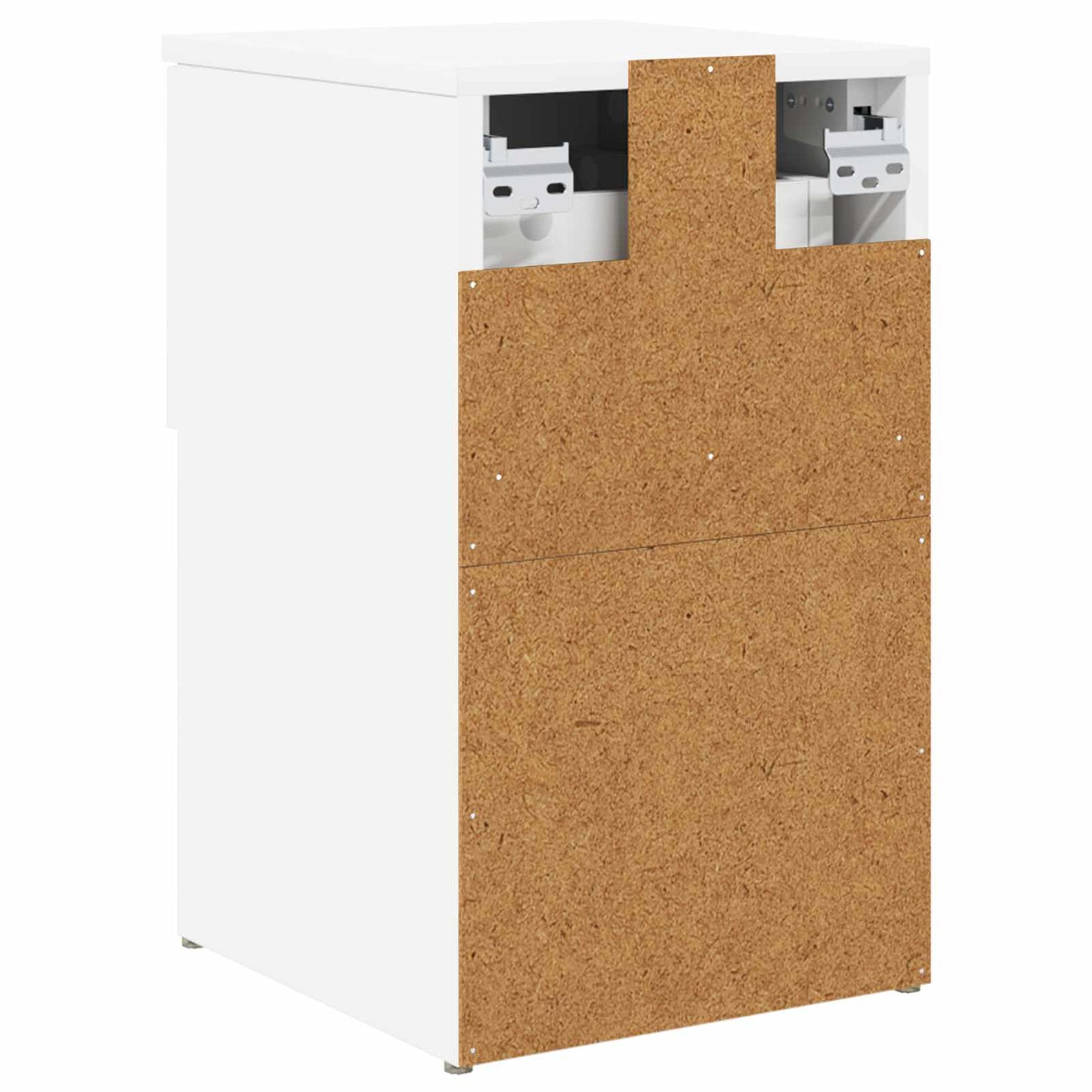 Sengeskap Hvit 29 x 31,5 x 49 cm Konstruert tre