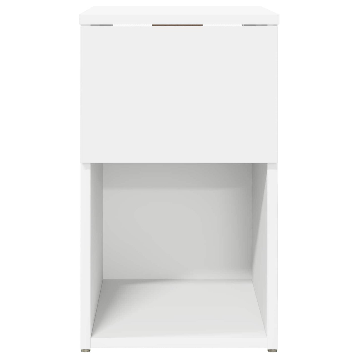 Sengeskap Hvit 29 x 31,5 x 49 cm Konstruert tre