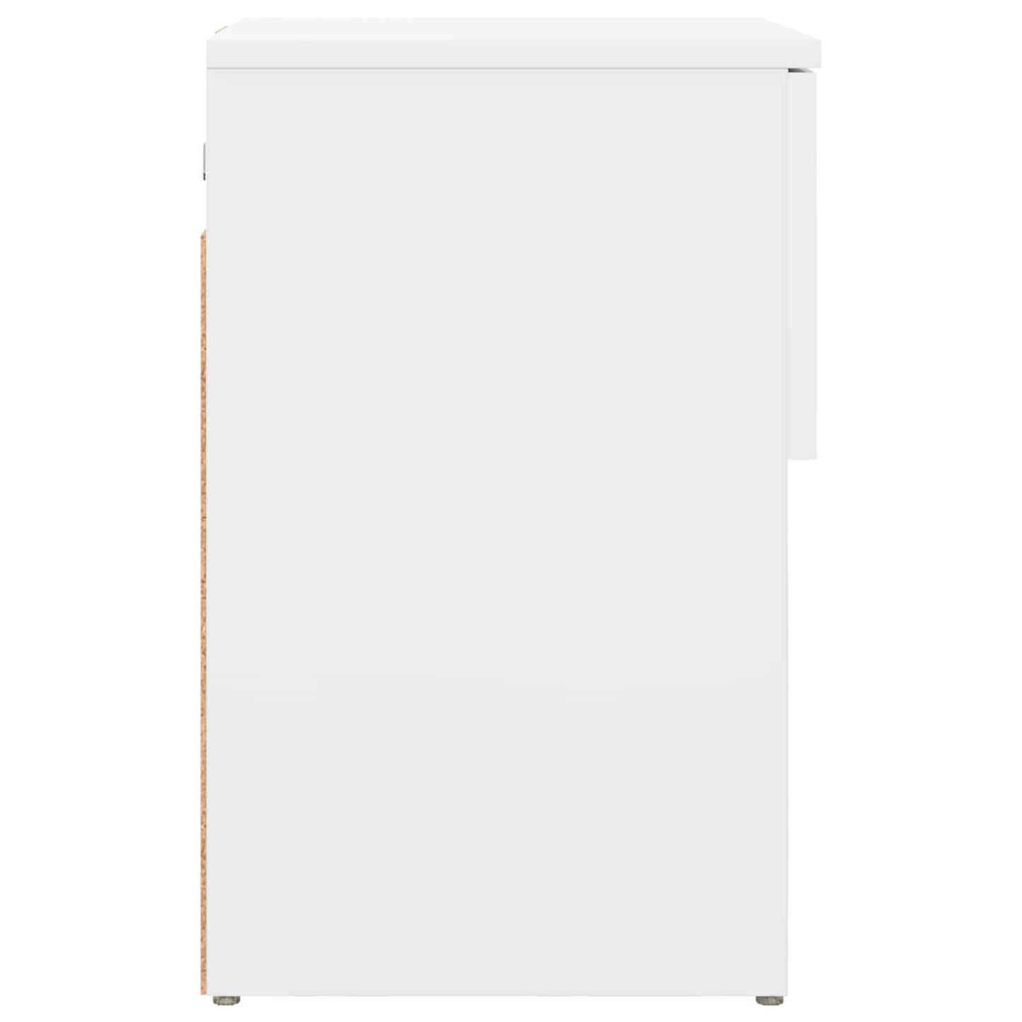 Sengeskap Hvit 29 x 31,5 x 49 cm Konstruert tre