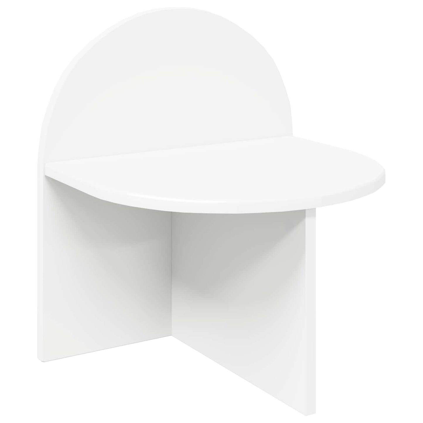 Nattbord Hvit 40 x 35,5 x 45,5 cm Konstruert tre