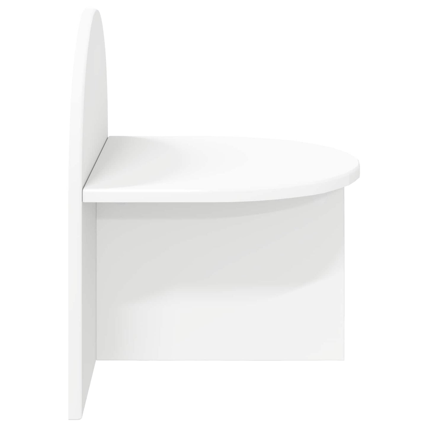 Nattbord Hvit 40 x 35,5 x 45,5 cm Konstruert tre