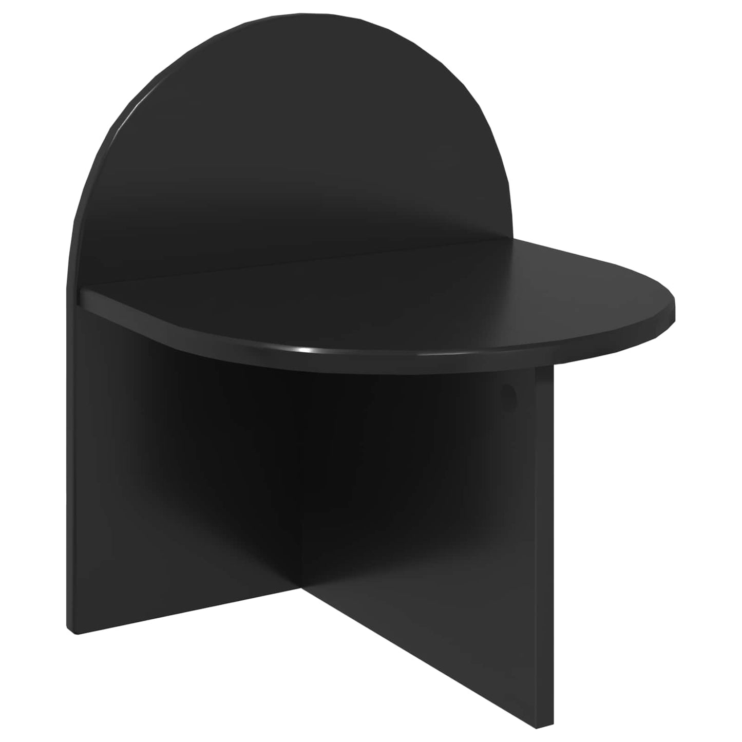 Nattbord Svart eik 40 x 35,5 x 45,5 cm Konstruert tre