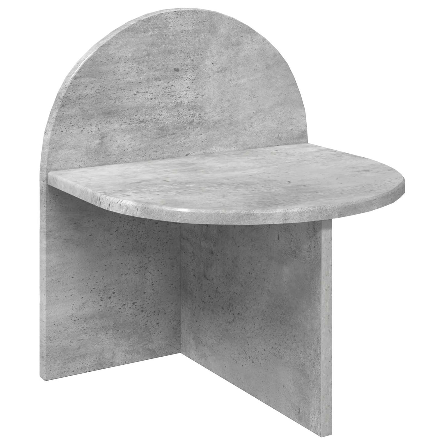 Nattbord 2 pcs Betonggrå 40 x 35,5 x 45,5 cm Konstruert tre